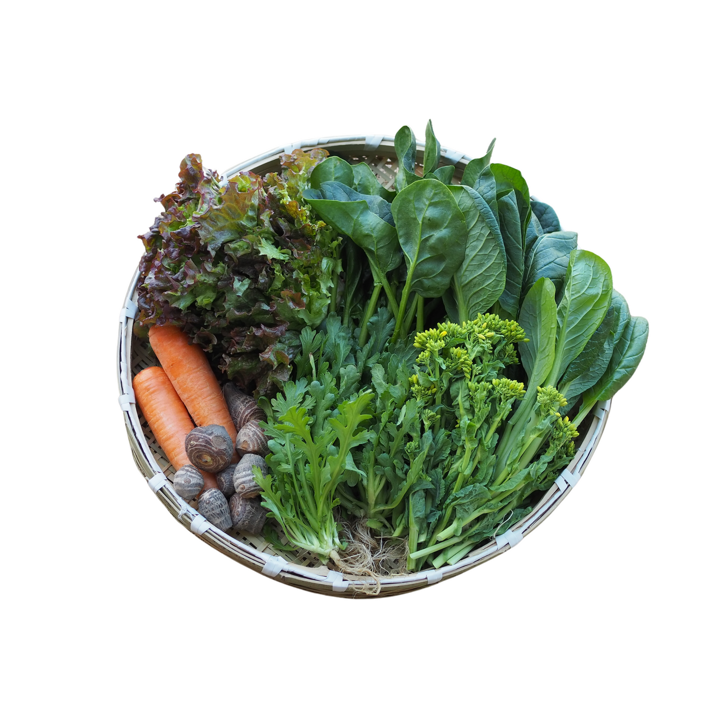 地元の旬のお野菜(S)6~8品目程度